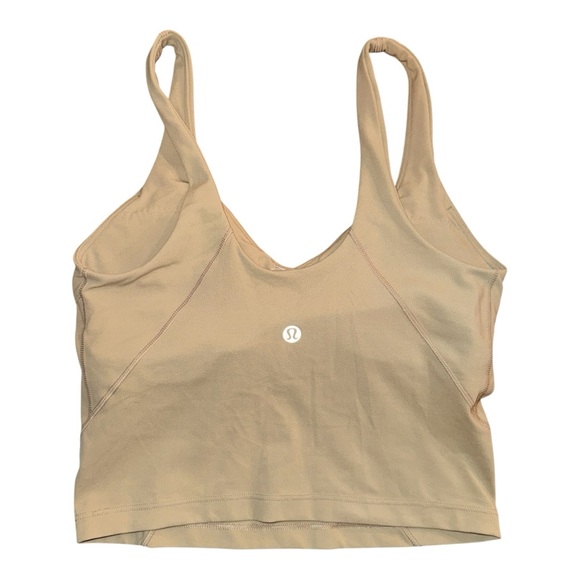 Lululemon Align Tank Top Light Support A/B Cup Sheer Oak Size 4 NWT - Picture 4 of 5